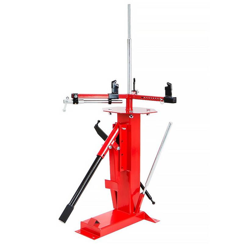 XtremepowerUS 4 in. to 16.5 in. Portable Manual Tire Spreader Changer for Motorcycles, Go Kart, Trailer, Bike, ATVs and Trucks - 65121