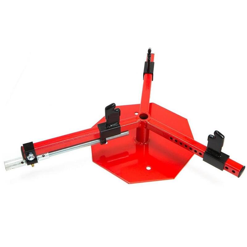 XtremepowerUS 4 in. to 16.5 in. Portable Manual Tire Spreader Changer for Motorcycles, Go Kart, Trailer, Bike, ATVs and Trucks - 65121