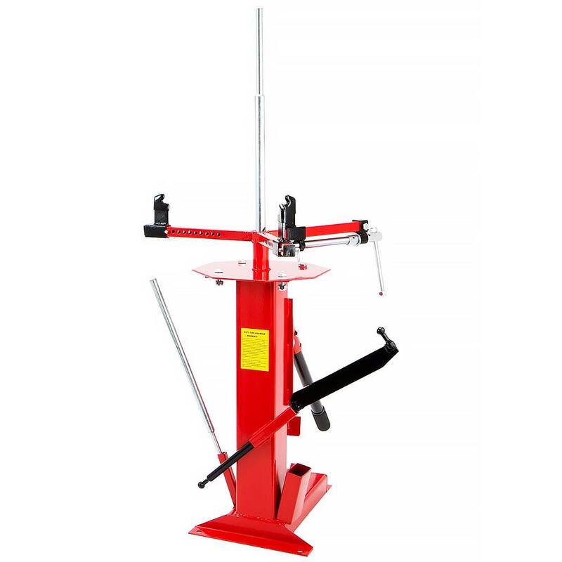XtremepowerUS 4 in. to 16.5 in. Portable Manual Tire Spreader Changer for Motorcycles, Go Kart, Trailer, Bike, ATVs and Trucks - 65121