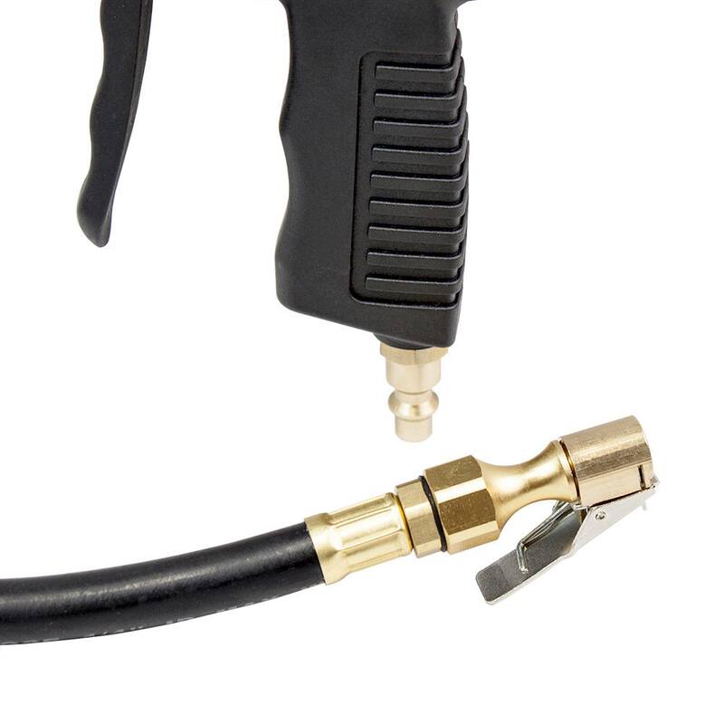 Freeman Composite Digital Tire Inflator with LCD Pressure Gauge - FS1DTI