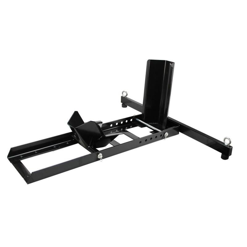 Extreme Max 1,800 lbs. Adjustable Motorcycle Stand/Wheel Chock - 5001.5757