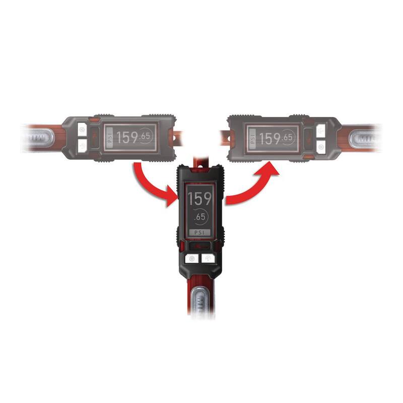 Milton Industries, Inc. Milton Digital Tire Inflator Pressure Gauge with Multi-Air Chuck Air Hose Kit (0-160 PSI) ± 0.05% Accuracy - s-580eKIT