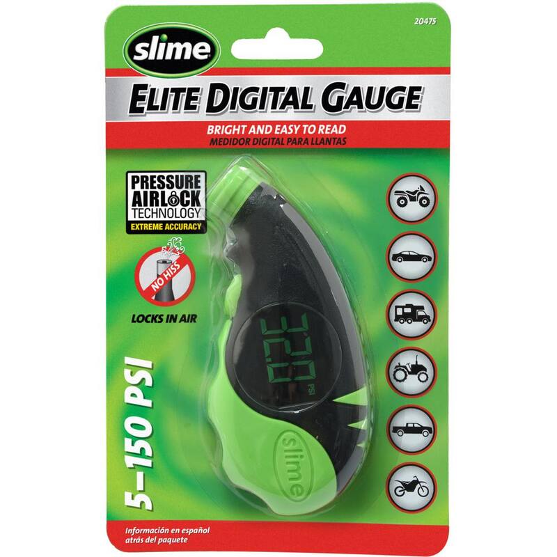 Slime Elite Digital Tire Gauge (5-150 PSI) - 20475