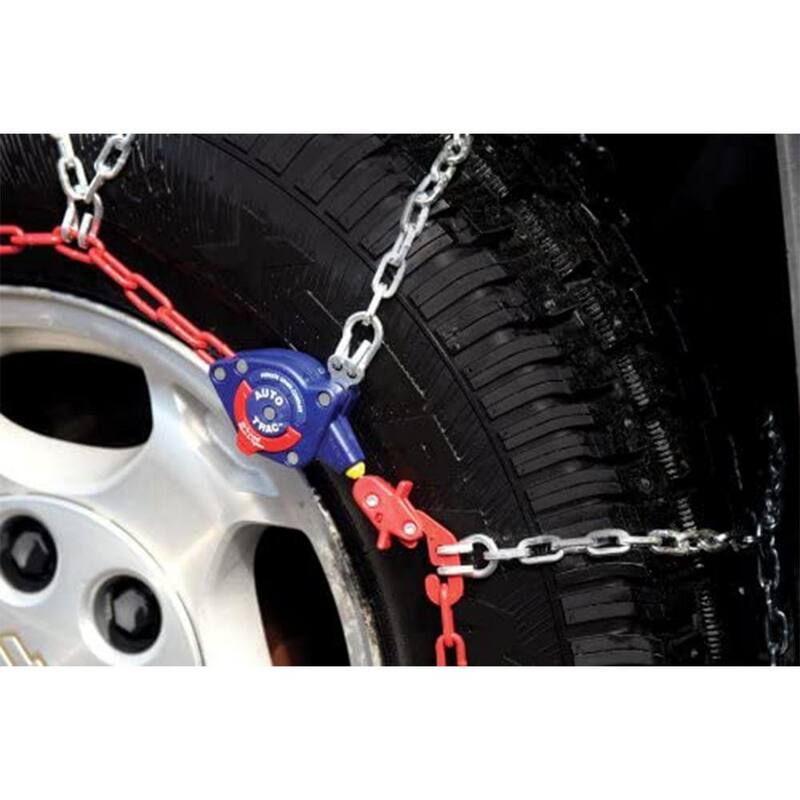 Peerless Auto-Trac Passenger Tire Diamond Pattern Snow Chains (Set of 2) - 0155005