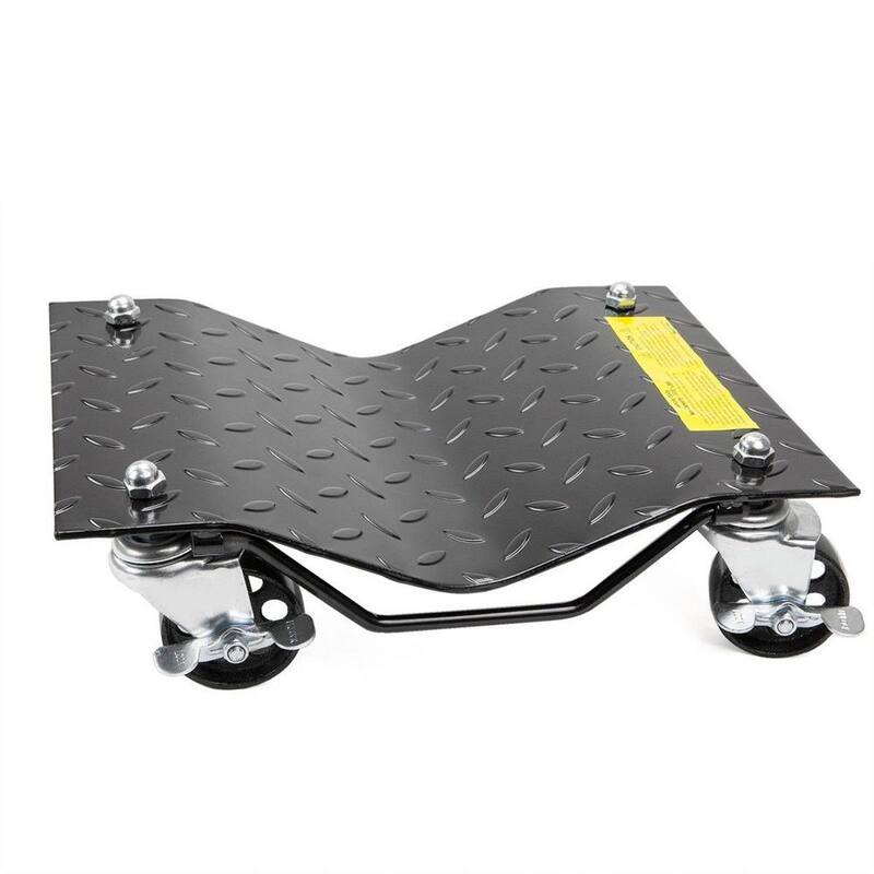 XtremepowerUS 12 in. x 16 in. Skate 3000 lbs. Tire Set of 2 Auto Dolly Car Dolly Wheel Repair Slide - 25995