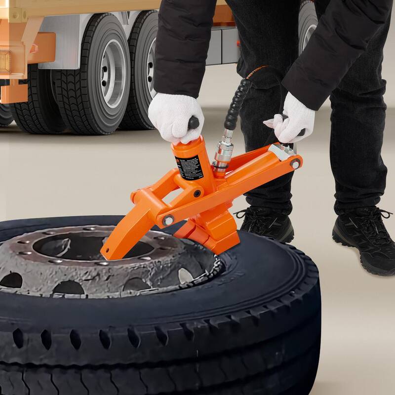VEVOR Hydraulic Bead Breaker 1000 PSI Tire Bead Breaker w/Metal Foot Pump Bead Breaker for Tractors Trucks Buses Lawn Mowers - YYSTQPSJHYYBI068EV0