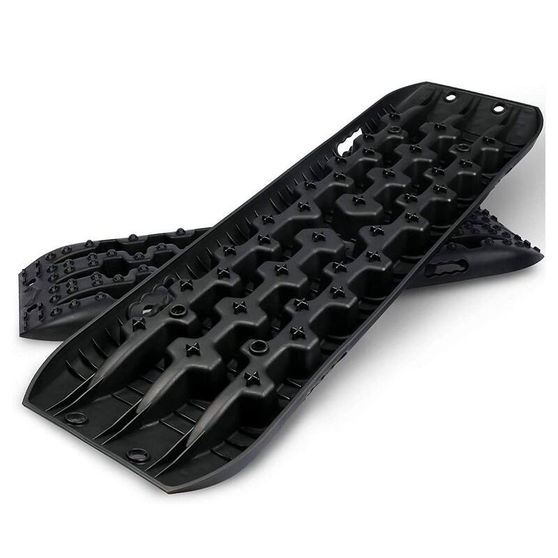 X-BULL Black Quick Recovery Emergency 4 Wheel Drive Tire Traction Board Mats - B06Y5KBD9X