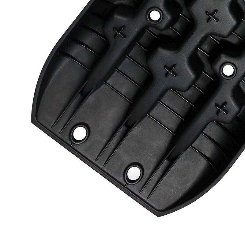 X-BULL Black Quick Recovery Emergency 4 Wheel Drive Tire Traction Board Mats - B06Y5KBD9X