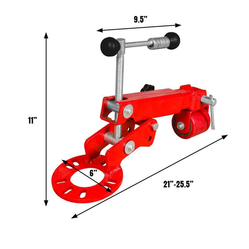 Big Red Fender Reforming Tool for Roller/Extending Auto Wheel Arch, Red - ATW06011R
