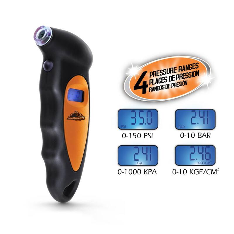Armor All Digital Tire Gauge - ATD4-0114-BLK