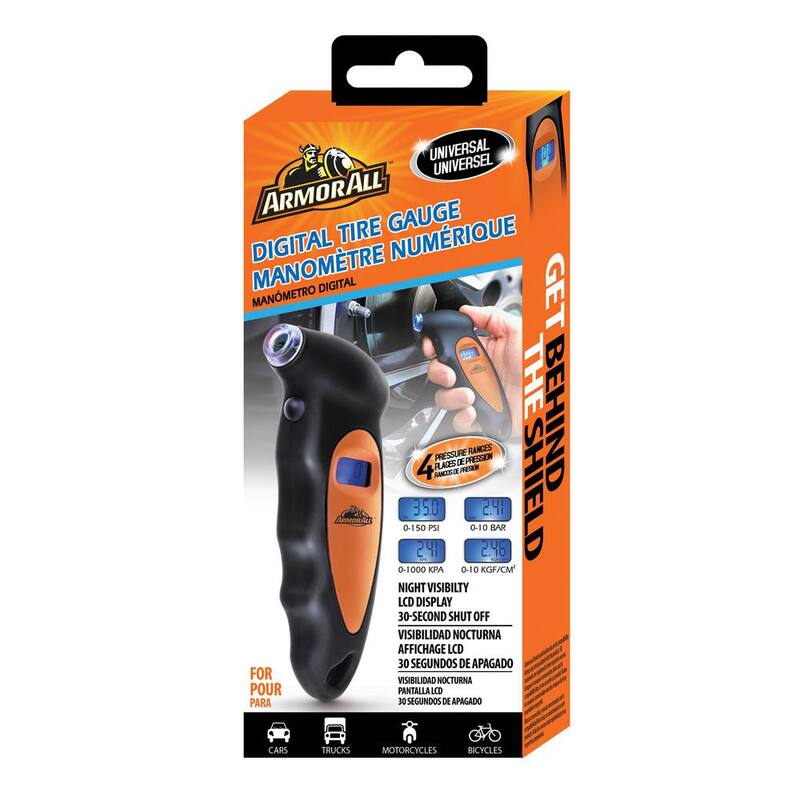 Armor All Digital Tire Gauge - ATD4-0114-BLK