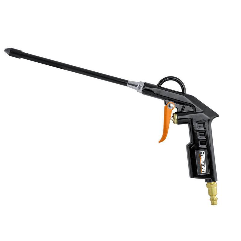 Freeman Digital Tire Inflator with High Flow Blow Gun and 1/4 in. x 50 ft. PU Polymer Hybrid Air Hose Kit - PHIBGK