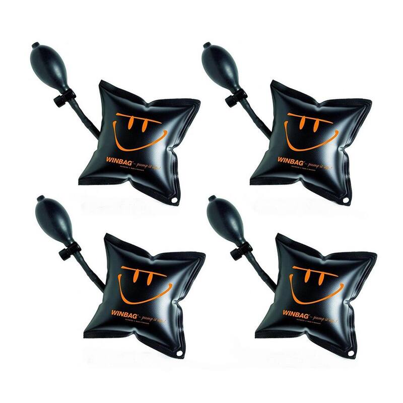 Winbag Original Patented Air Wedge and Leveling Tool. Lifts up to 300 lb. (4-Pack) - E157304