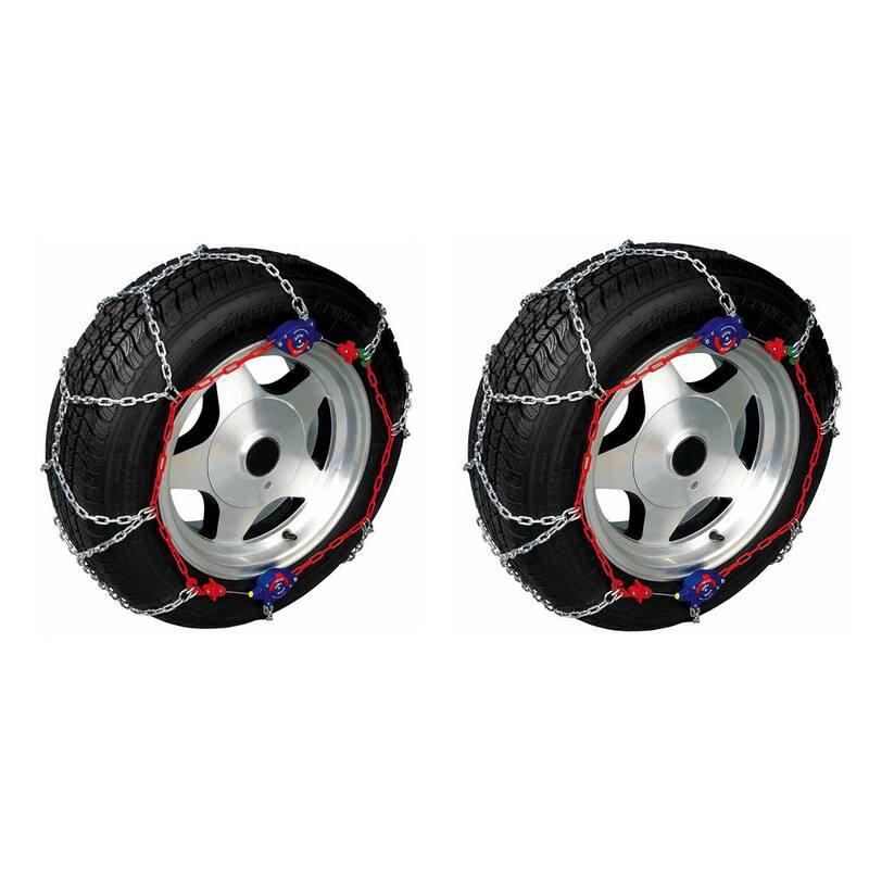 AUTO TRAC 155505 Series 1500 Pickup Truck/SUV Snow Tire Chains, Pair (2-Pack) - 2 x 155505