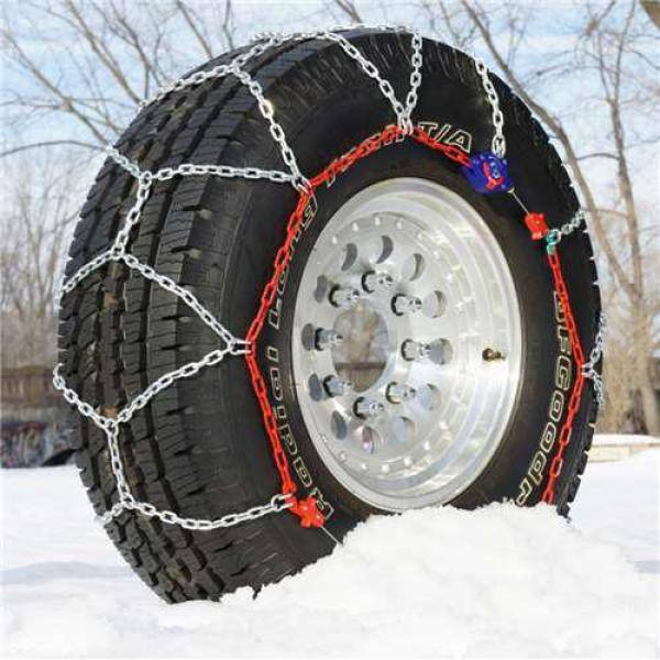 AUTO TRAC 155505 Series 1500 Pickup Truck/SUV Snow Tire Chains, Pair (2-Pack) - 2 x 155505