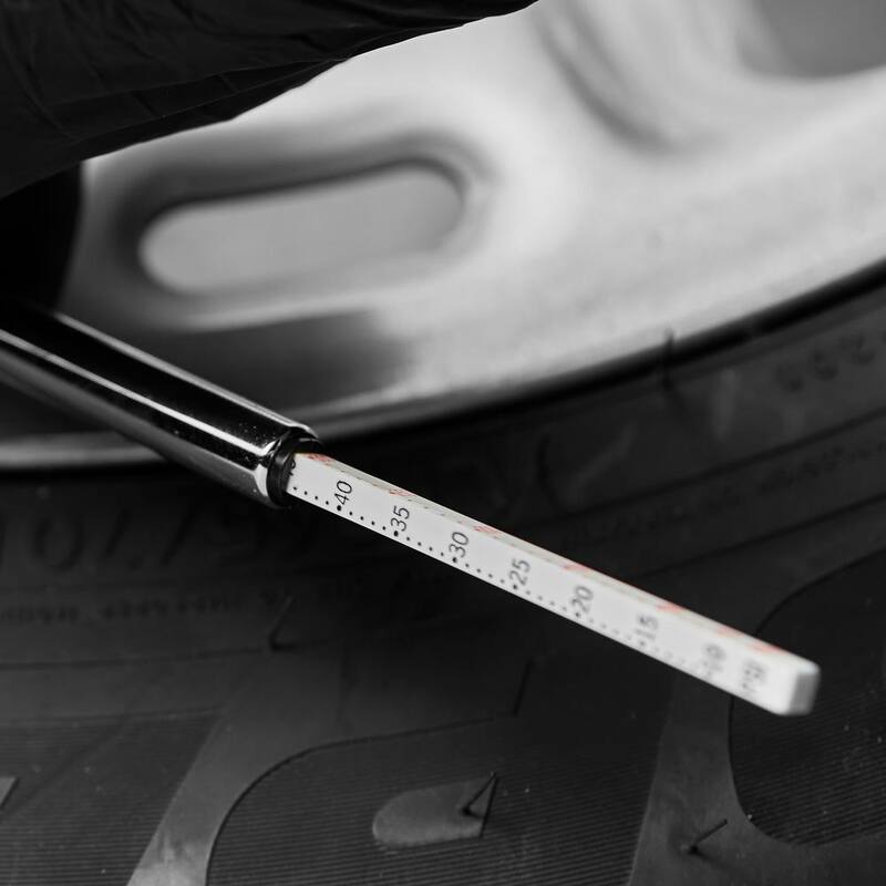 Unbranded Accu-Gage Mid Range 10-50 PSI Tire Pencil Gauge - s-921AG
