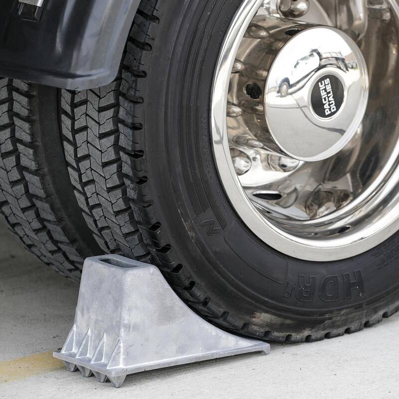 Buyers Products Aluminum Wheel Chock 6.25 in. x 12.25 in. x 7 in. - WC1267