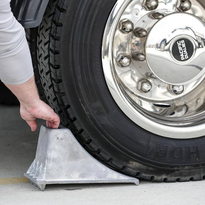 Buyers Products Aluminum Wheel Chock 6.25 in. x 12.25 in. x 7 in. - WC1267