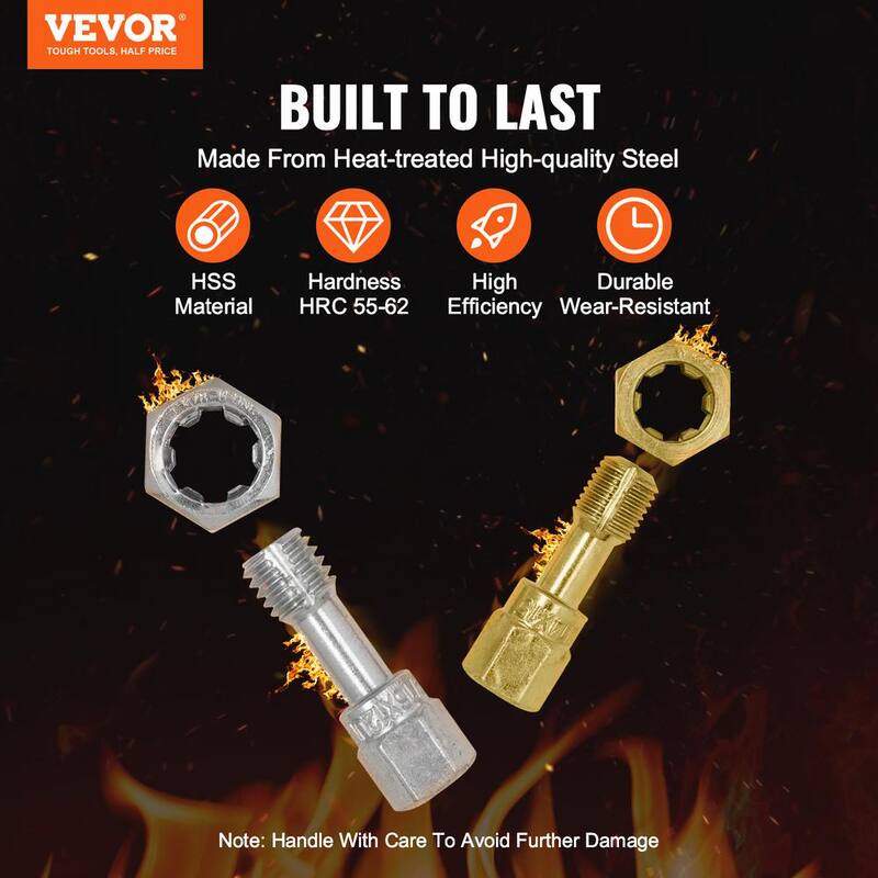 VEVOR 61-Piece Thread Chaser Set, UNC UNF and Metric Thread Restorer Tool, Rethreading Tool Kit with 28 Taps 28 Dies 3 Thread - LWCXTZGYZ61PQ0GQLV0