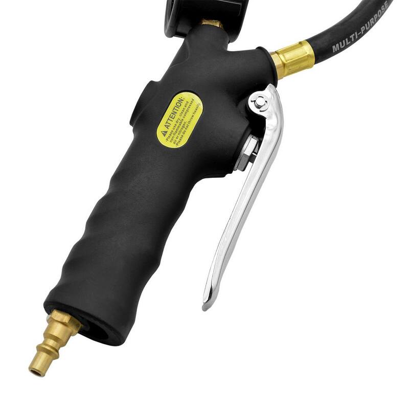 Freeman Digital Tire Inflator with 90-Degree Lock-On Chuck - FS3DTI