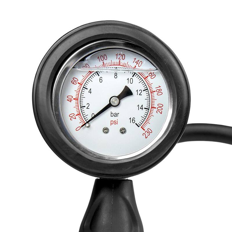 Freeman Analog Tire Inflator with Oil-Filled Pressure Gauge - FS4ATI