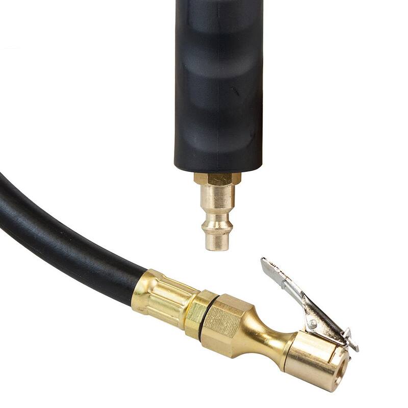 Freeman Analog Tire Inflator with Oil-Filled Pressure Gauge - FS4ATI