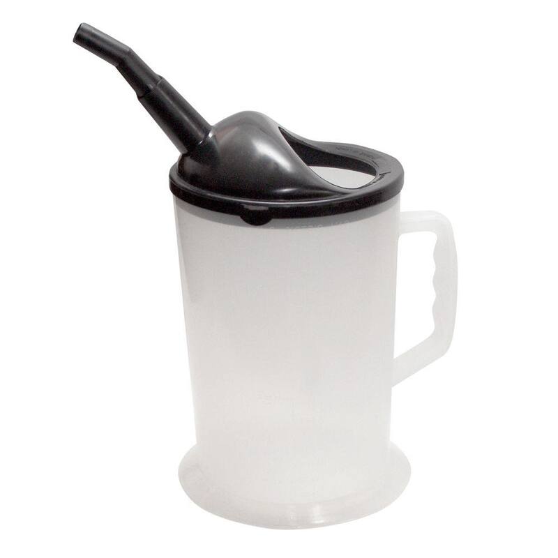 Funnel King 4.5 Qt. Heavy Duty Graduated Measuring Container with Spout - 94046