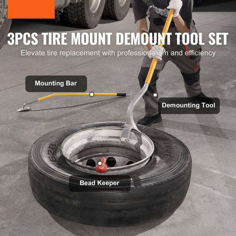 SKYSHALO Truck Tire Changer Mount Demount 22.5 in. -24.5 in. Radial Bias Ply/Tubeless Tire - LTCZJHSPSL7IJPEMDV0-0716
