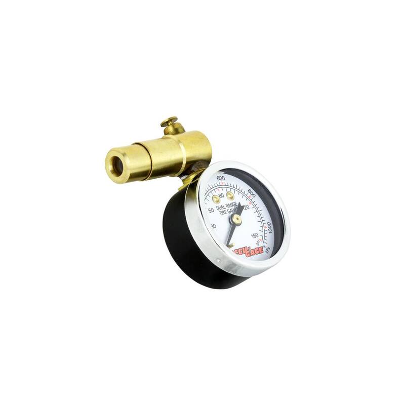 Accu-Gage Bike Tire Pressure Gauge Presta Valve with Bleeder Valve 160 PSI - PR160BX