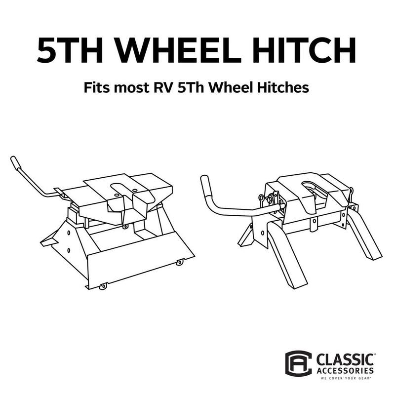 Classic Accessories 5th Wheel Hitch Cover - 80-116-010401-00