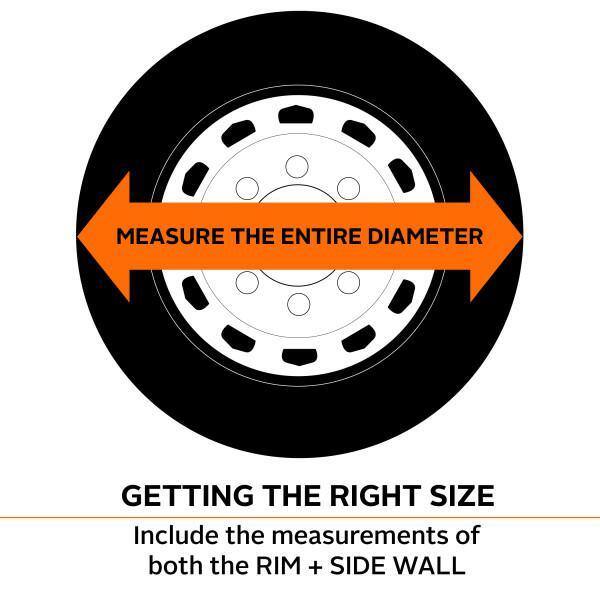 Classic Accessories 30 to 33 in. Universal Fit Spare Tire Cover - 75387