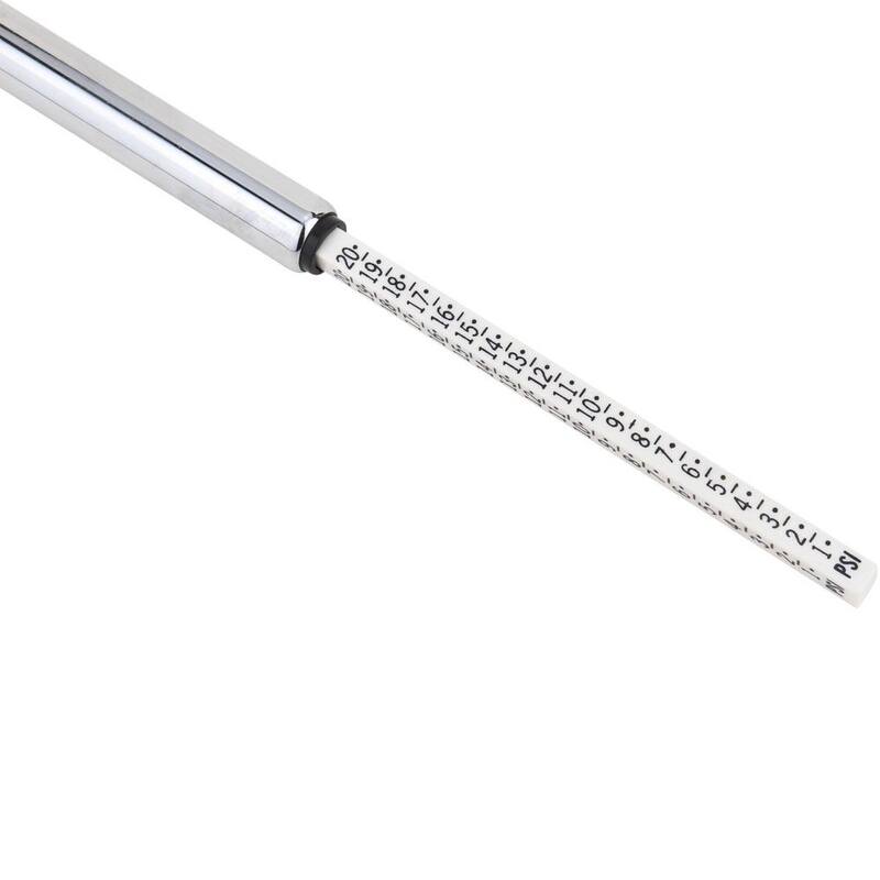 Unbranded Milton Accu-Gage Low Pressure 2-20 PSI Tire Pencil Gauge for ATVs, Golf Carts And Small Off-Road Vehicles - s-917AG