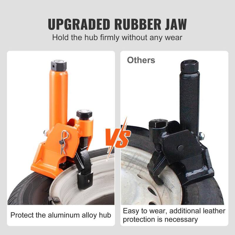 SKYSHALO Manual Tire Bead Breaker, 38 in. -42 in. Tires Changer Tool with Rubber Pad, Protect Aluminum Alloy Hubs, Easy-Operated - JQSTQPSJLHJLGPSH8V0-0716