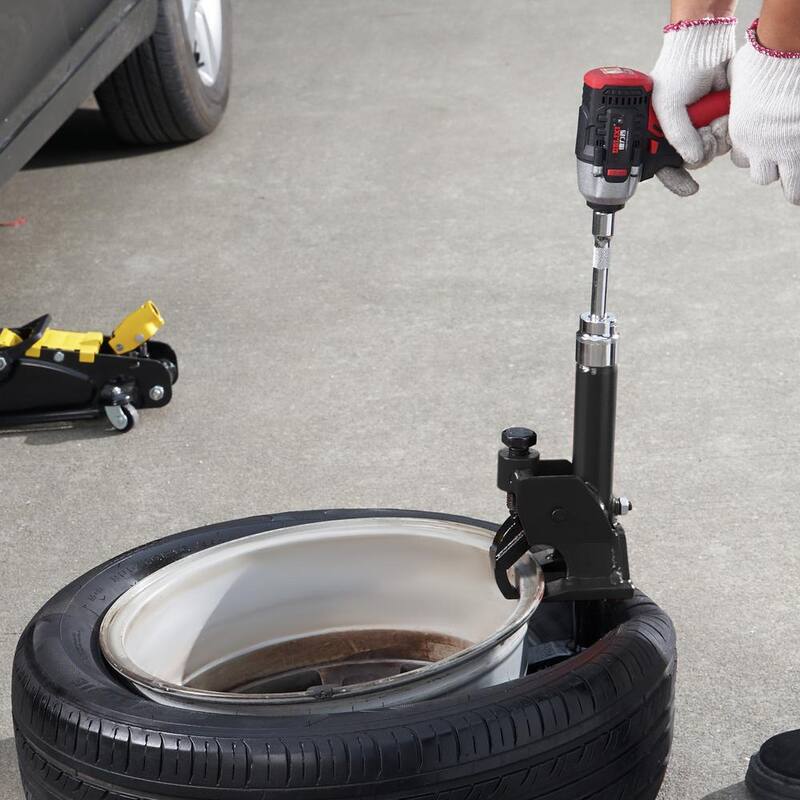 SKYSHALO Manual Tire Bead Breaker, 38 in. - 42 in. Tires Changer Tool, Heavy-duty Bead Breaking, Easy-Operated Tire Repair Tool - JQSTQPSJCGLGR13SAV0-0716