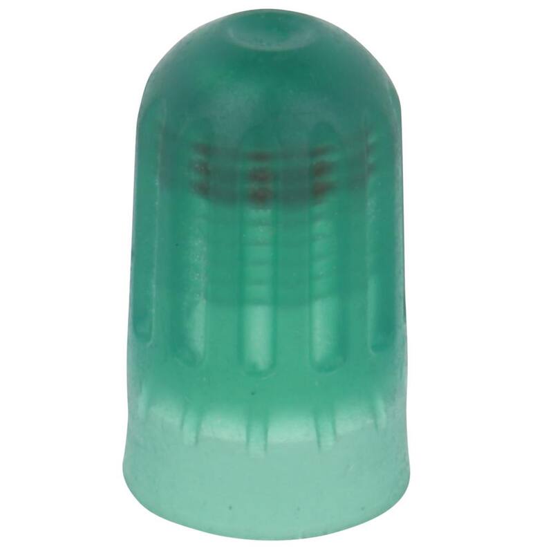 Milton Industries, Inc. Tire Stem Valve Cap, N2 TPMS Valve Caps Green - 4-Pieces - S-TPMSGRN-CAP