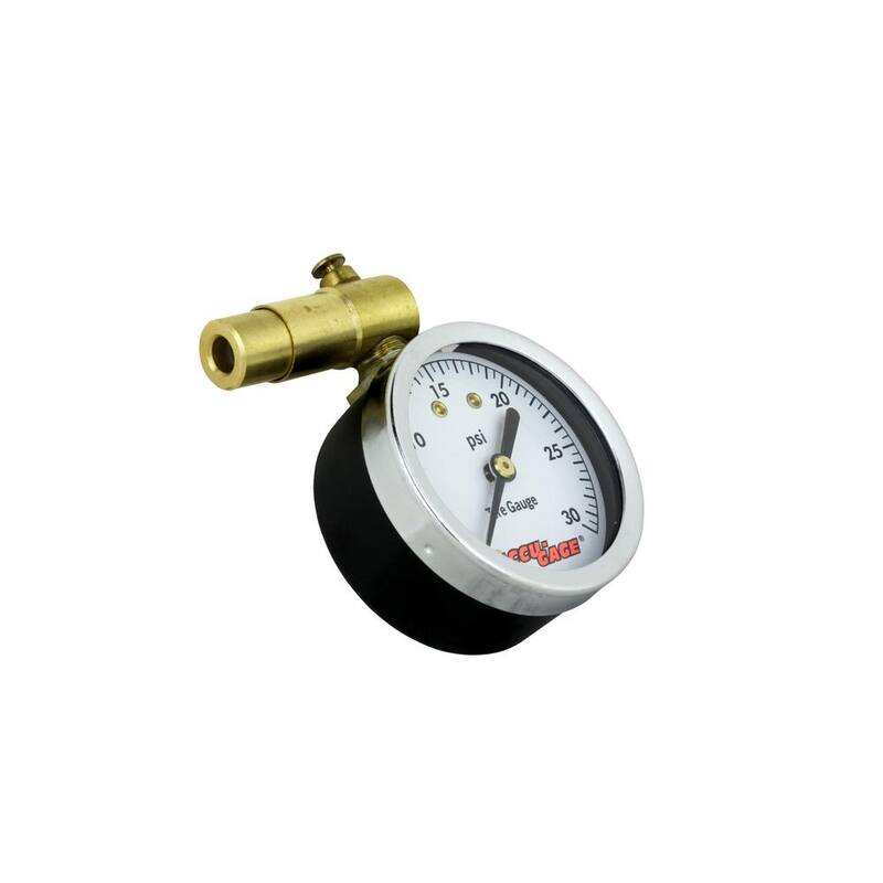 Accu-Gage Bike Tire Pressure Gauge Presta Valve with Bleeder Valve 30 PSI - PR30BX