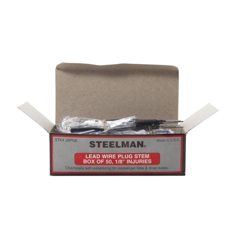 Steelman 1/8 in. Tire Repair Pull Through Plug with Lead (50-Box) - JSPG6