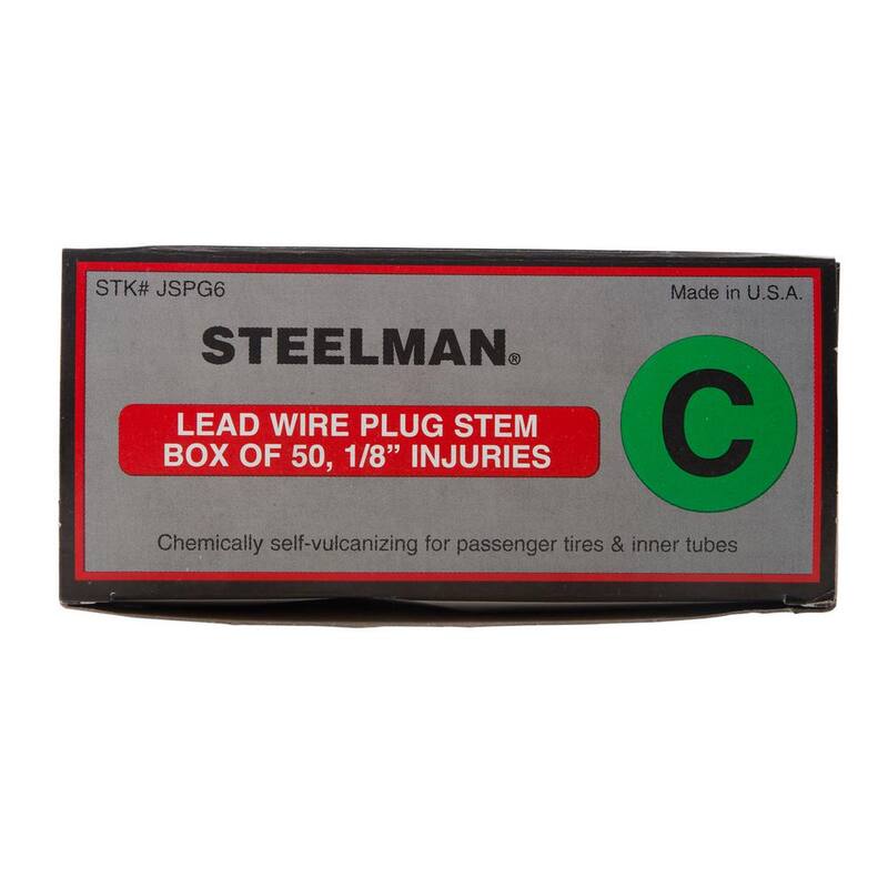 Steelman 1/8 in. Tire Repair Pull Through Plug with Lead (50-Box) - JSPG6