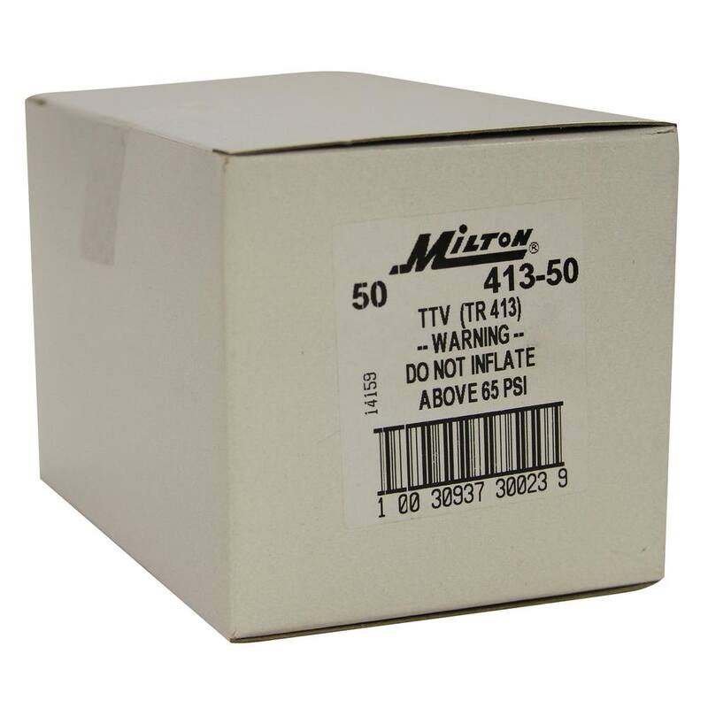Milton Industries, Inc. 1 1/4 in. Tubeless Tire Valve (50-Pieces) - 413-50