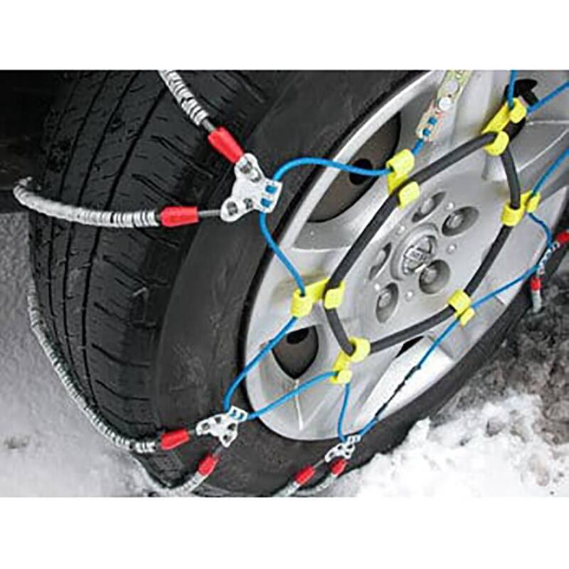 Unbranded Super Z6 Car Truck Snow Radial Cable Tire Chain (4-Pack) - 2 x SZ451
