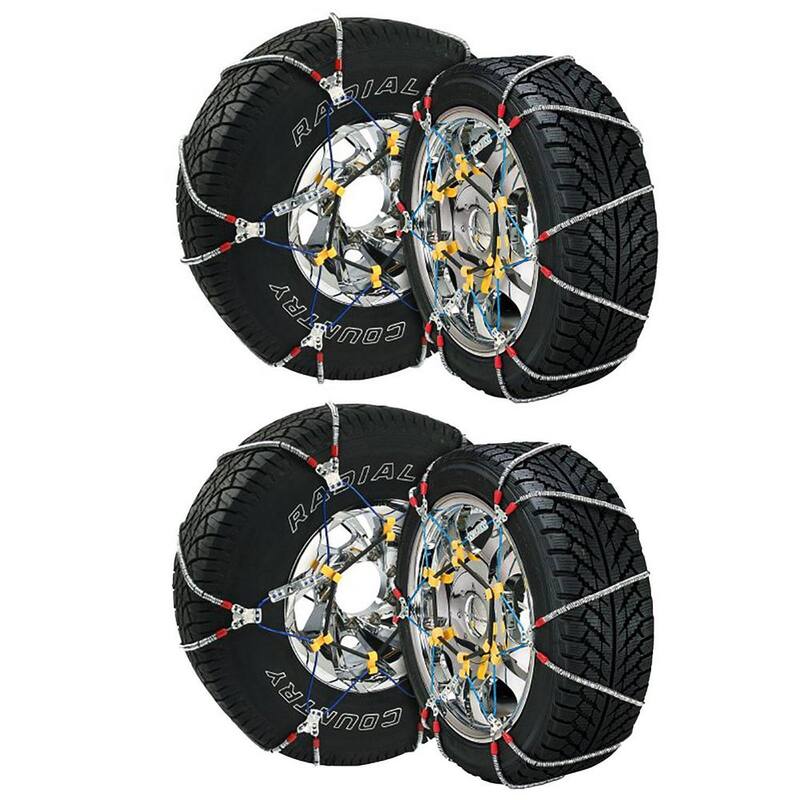 Unbranded Super Z6 Car Truck Snow Radial Cable Tire Chain (4-Pack) - 2 x SZ451