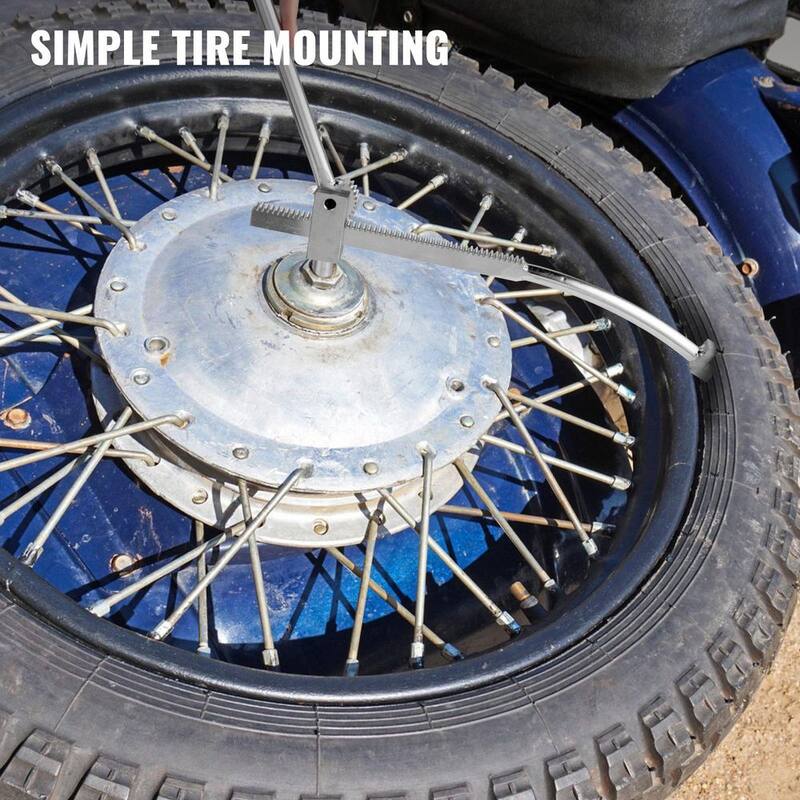 VEVOR Dirt Bike Tire Mounting Tool Axle Shaft Motorcycle Tire Changing Tool for 16 in.-21 in. wheels, Tire Changing Tool - BTGJLTGHGJ-TJ0001V0-0920