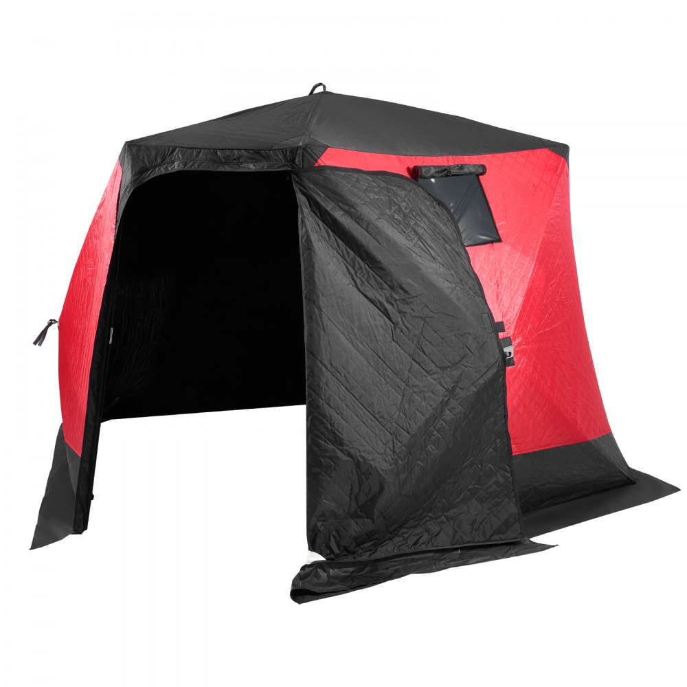 VEVOR 6-8 Person Ourdoor Portable Ice Shelter Pop-Up Ice Fishing Shanty Tent - BDBHS1301307N04PFV0