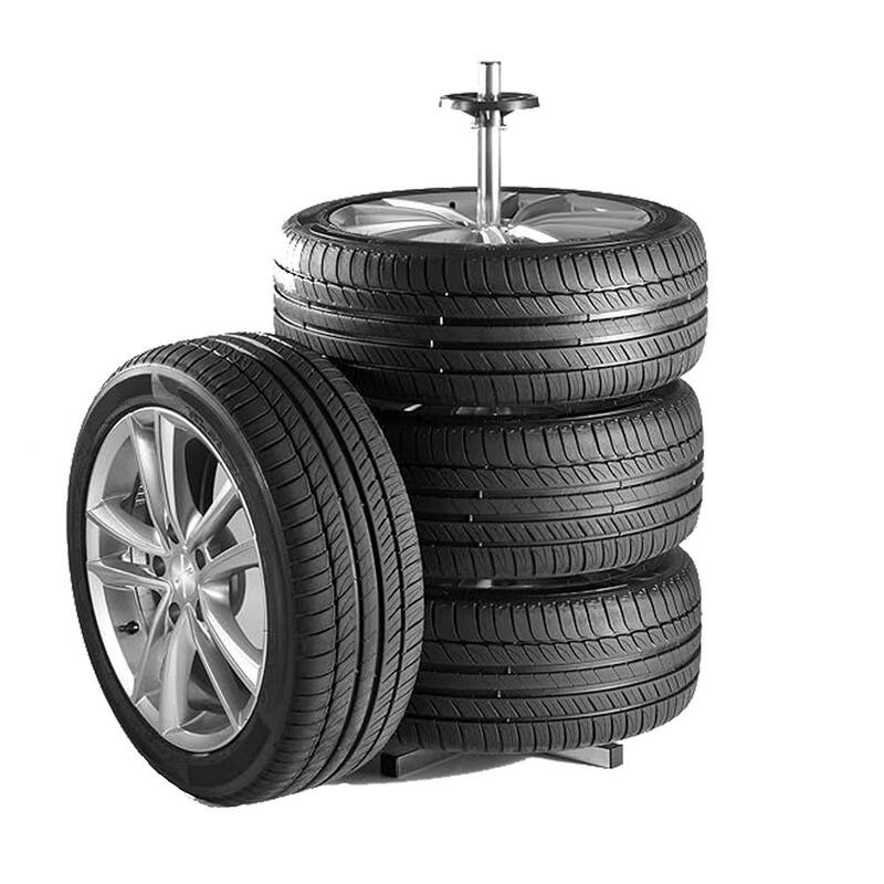 GarageMate Tire Stand 220 lbs. Capacity (Fits 13 in.-17 in. Rims) - 5370