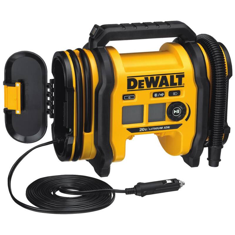 DEWALT 20V MAX Cordless Electric Portable Inflator (Tool Only) - DCC020IB
