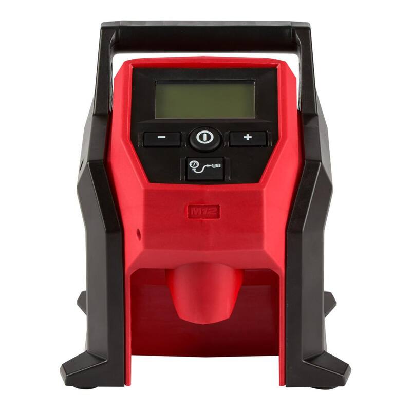 Milwaukee M12 12-Volt Lithium-Ion Cordless Electric Portable Inflator (Tool-Only) - 2475-20