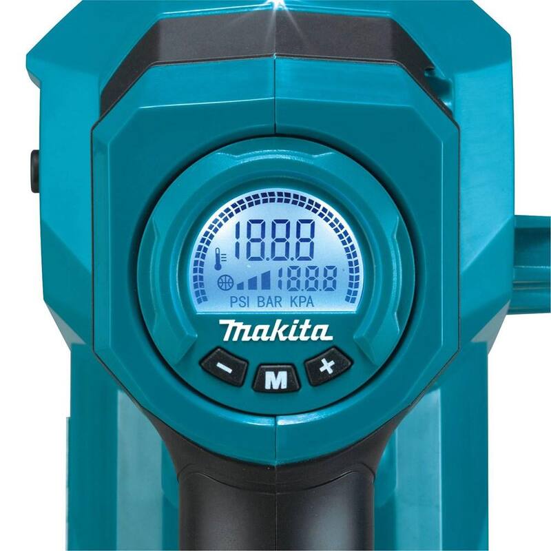 Makita 18V LXT Lithium-Ion Cordless Electric High-Pressure Portable Inflator (Tool Only) - DMP181ZX
