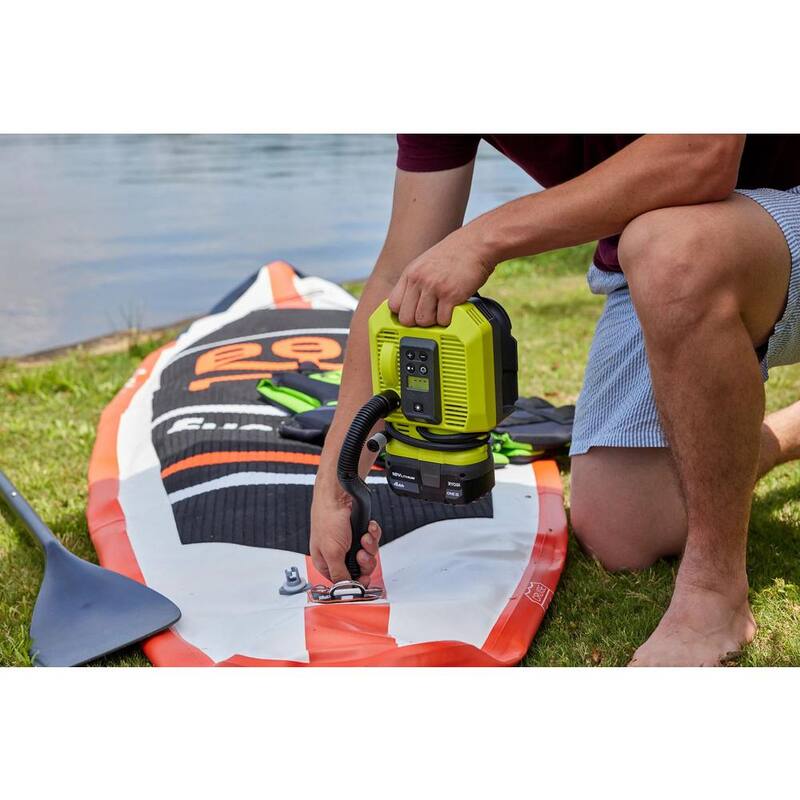 RYOBI ONE+ 18V Cordless Dual Function Inflator/Deflator with Cordless LED Light (Tools Only) - PCL031B-PCL660B