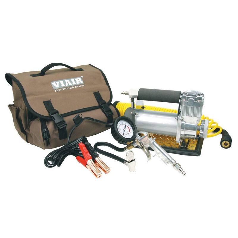 VIAIR 450P Automatic Portable Compressor, 12-Volt(12v), Tire Pump, 4x4 Truck/SUV Tire Inflator, For up to 42" Tires - 450P-A