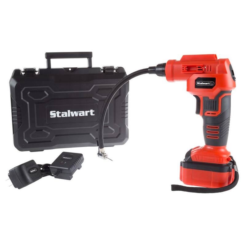 Stalwart 20-Volt Cordless Tire Inflator - HW5500014